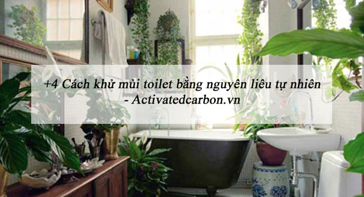 +4 cách khử mùi toilet bằng nguyên liệu tự nhiên