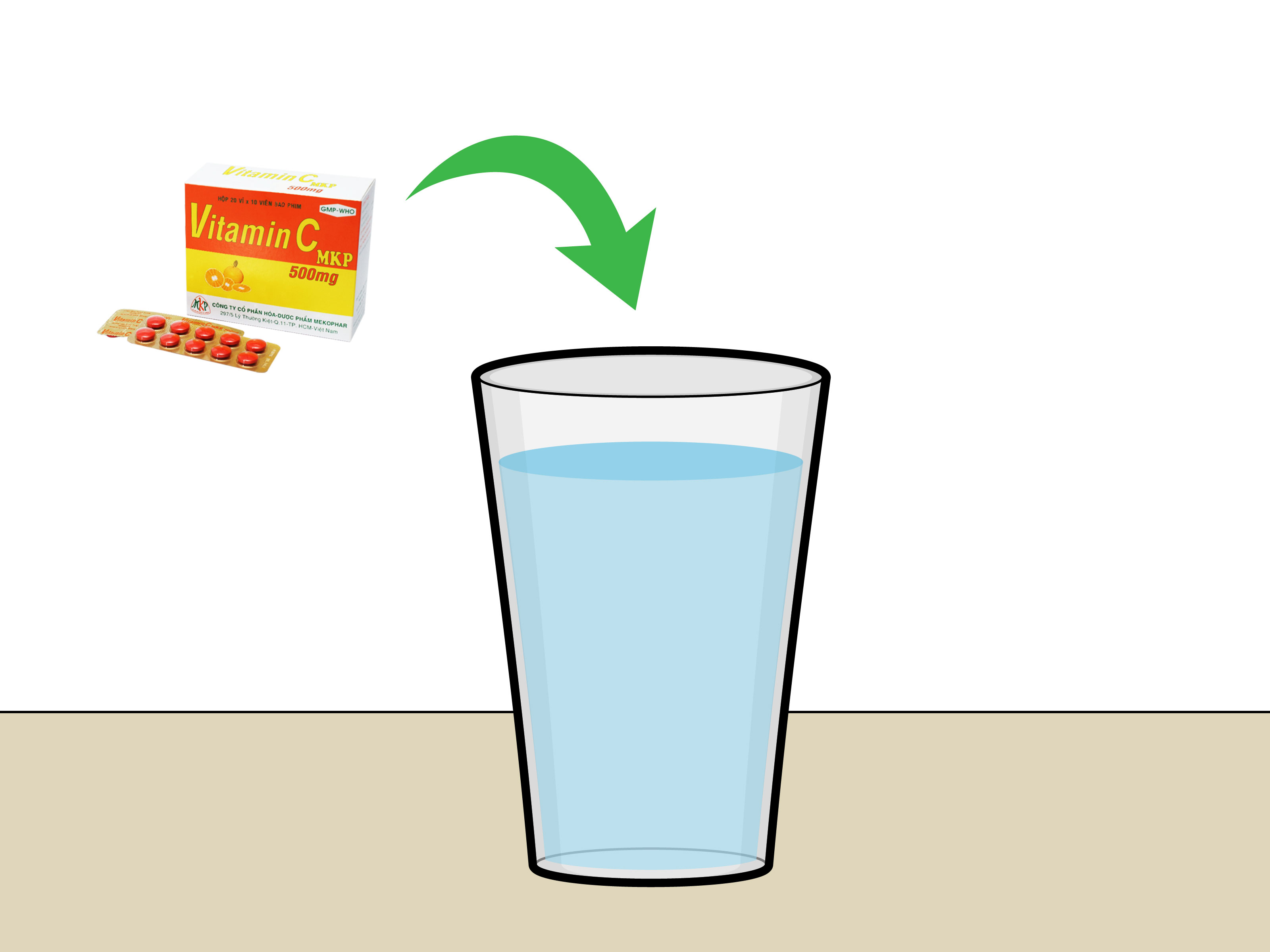 Khử Clo trong nước bằng Vitamin C