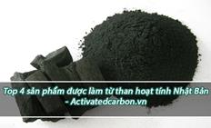 Top 4 sản phẩm được làm từ than hoạt tính Nhật Bản